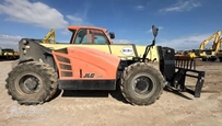 Side of Used JLG in yard